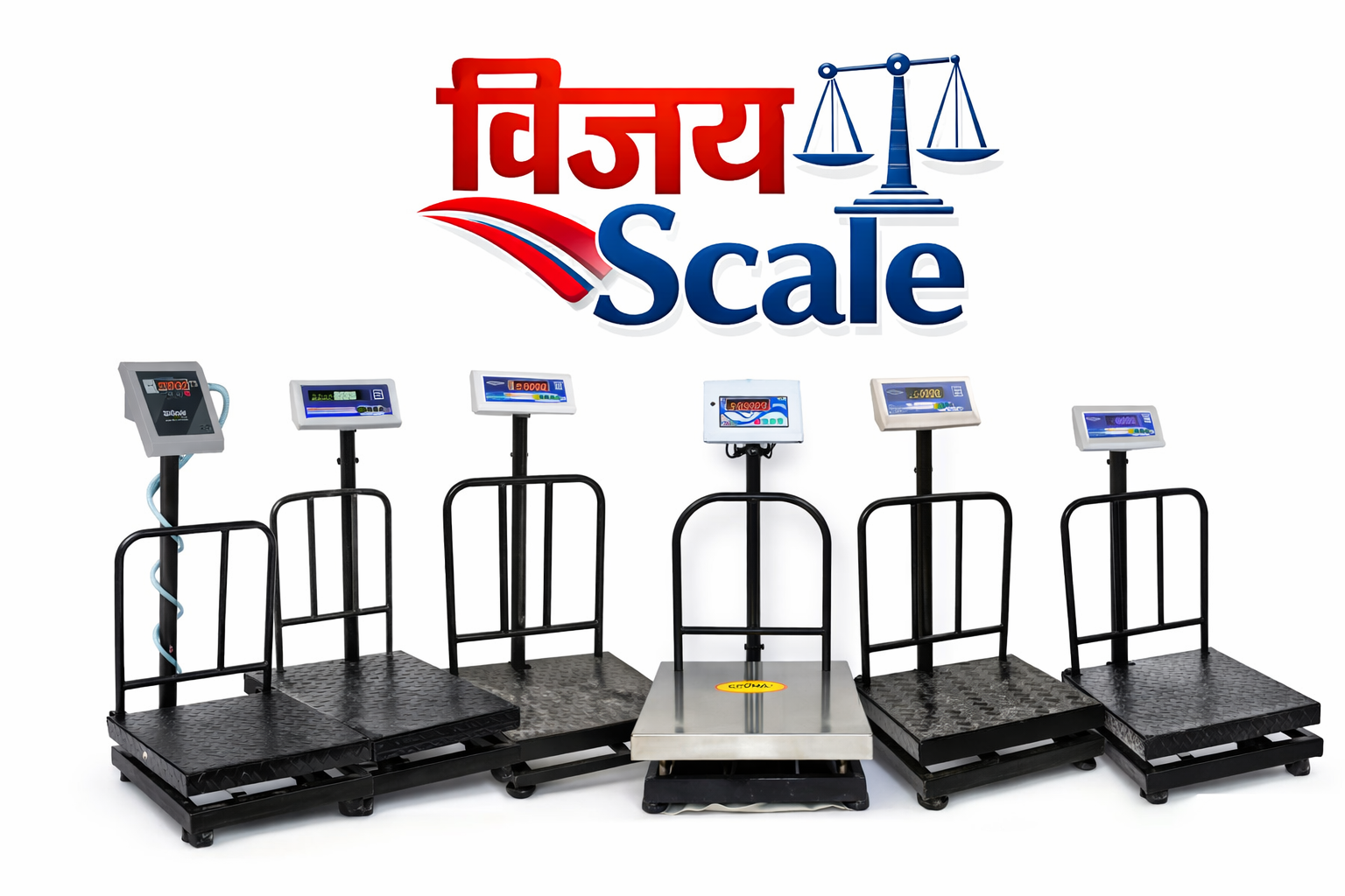 Vijay Scale industrial platform weighing scales for factory and warehouse use
