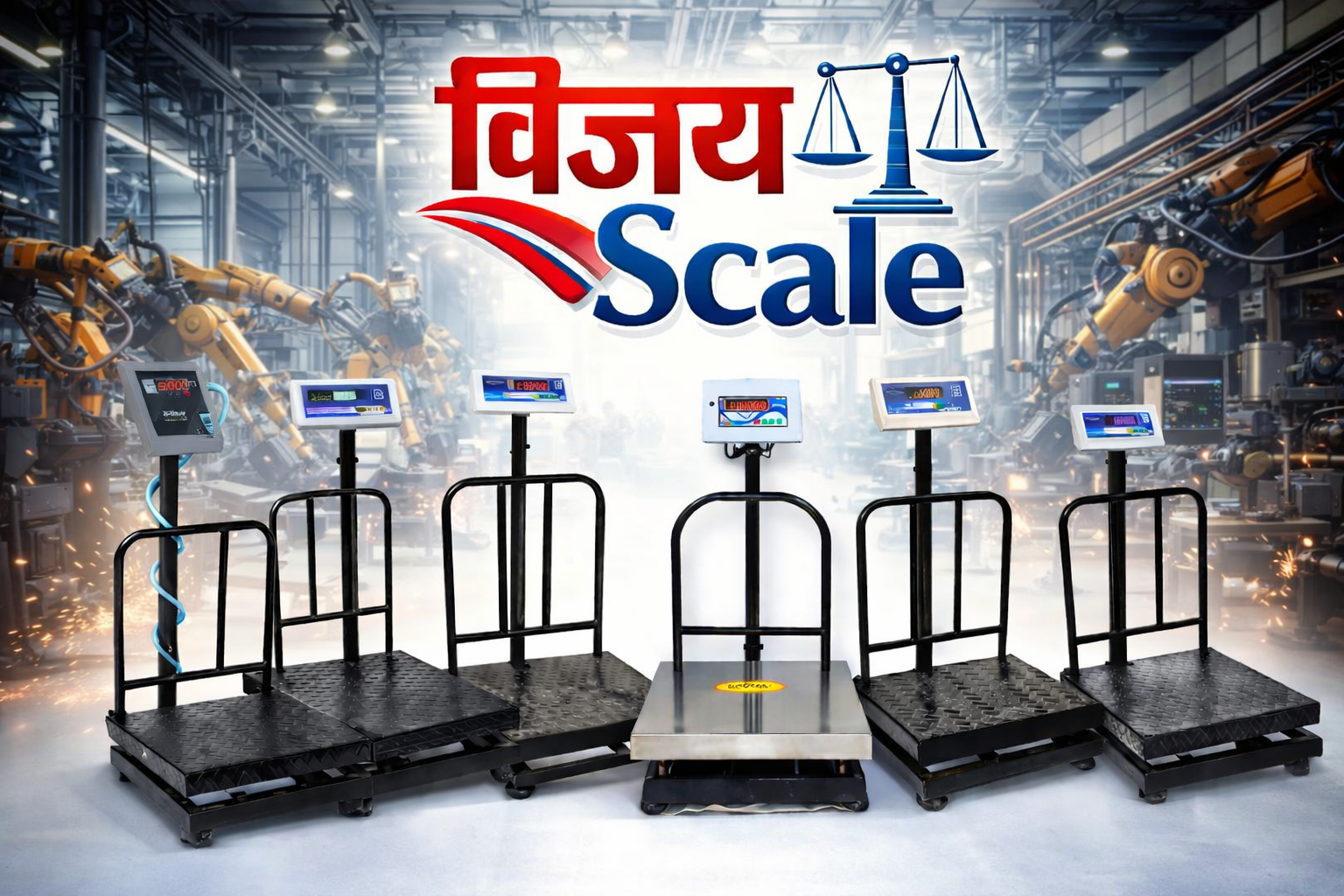Vijay Scale digital weighing machines and platform scale product range