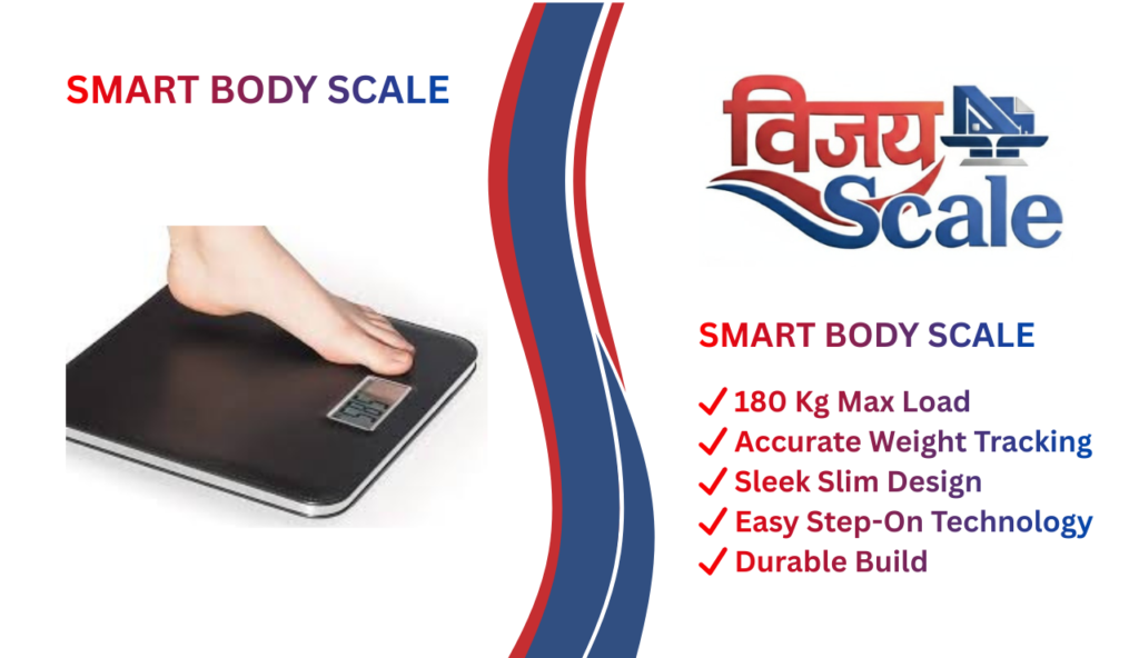Smart Body Scale digital personal weighing machine for home fitness use
